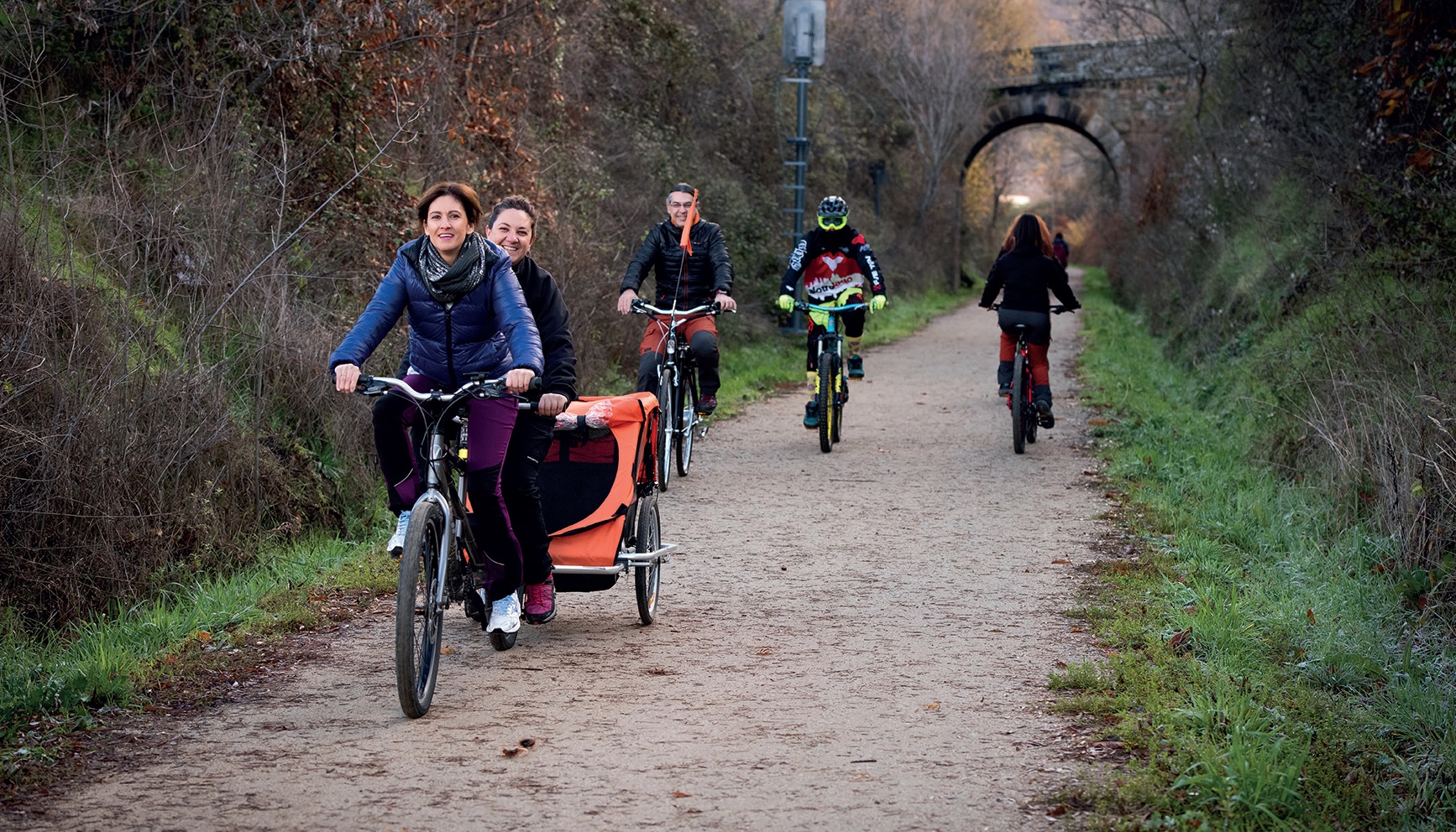LA VÍA VERDE EN BICI