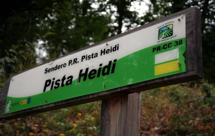 RUTA SENDERISTA PISTA HEIDI