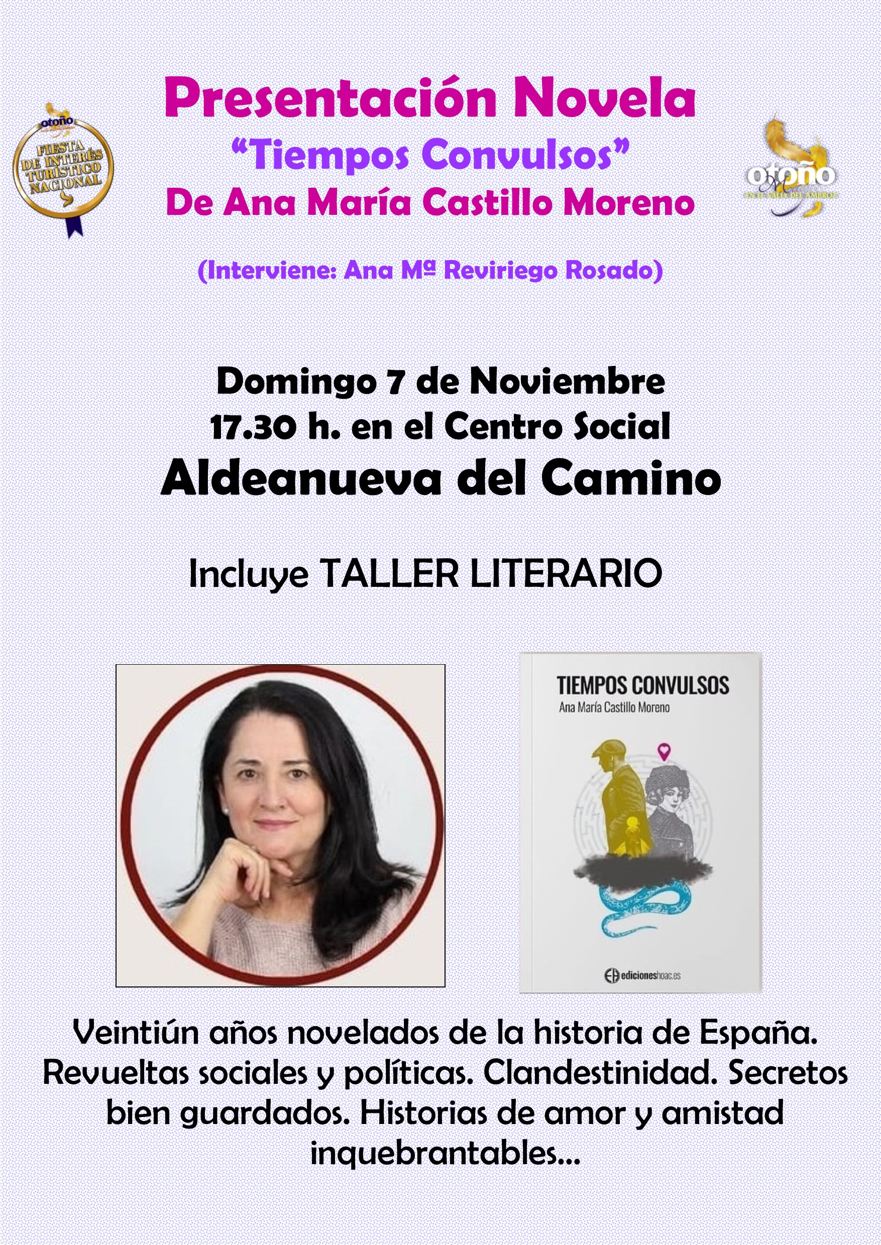 Presentación de novela 