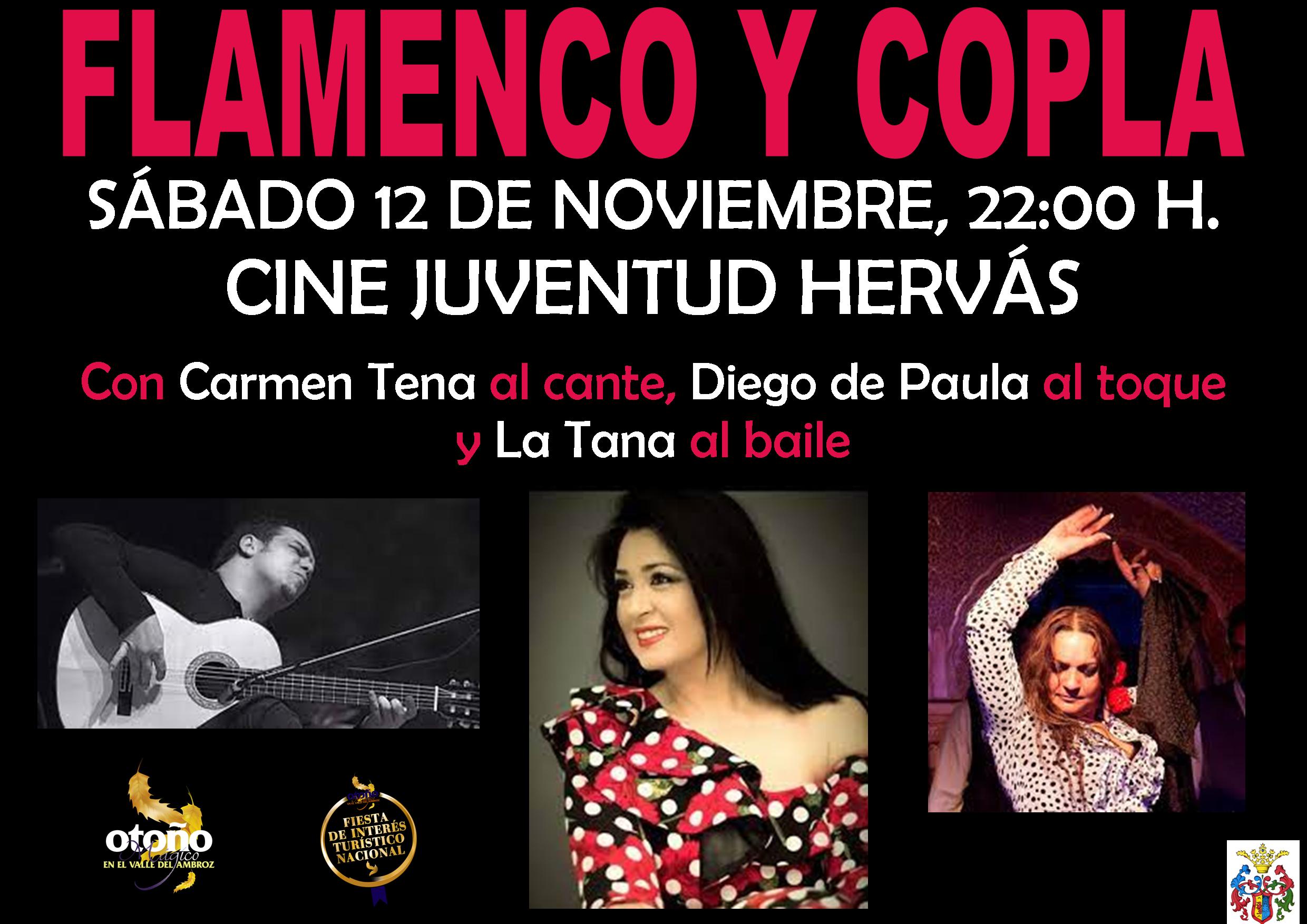 AMBROZ FLAMENCO. Carmen Tena, Diego de Paula y La Tana