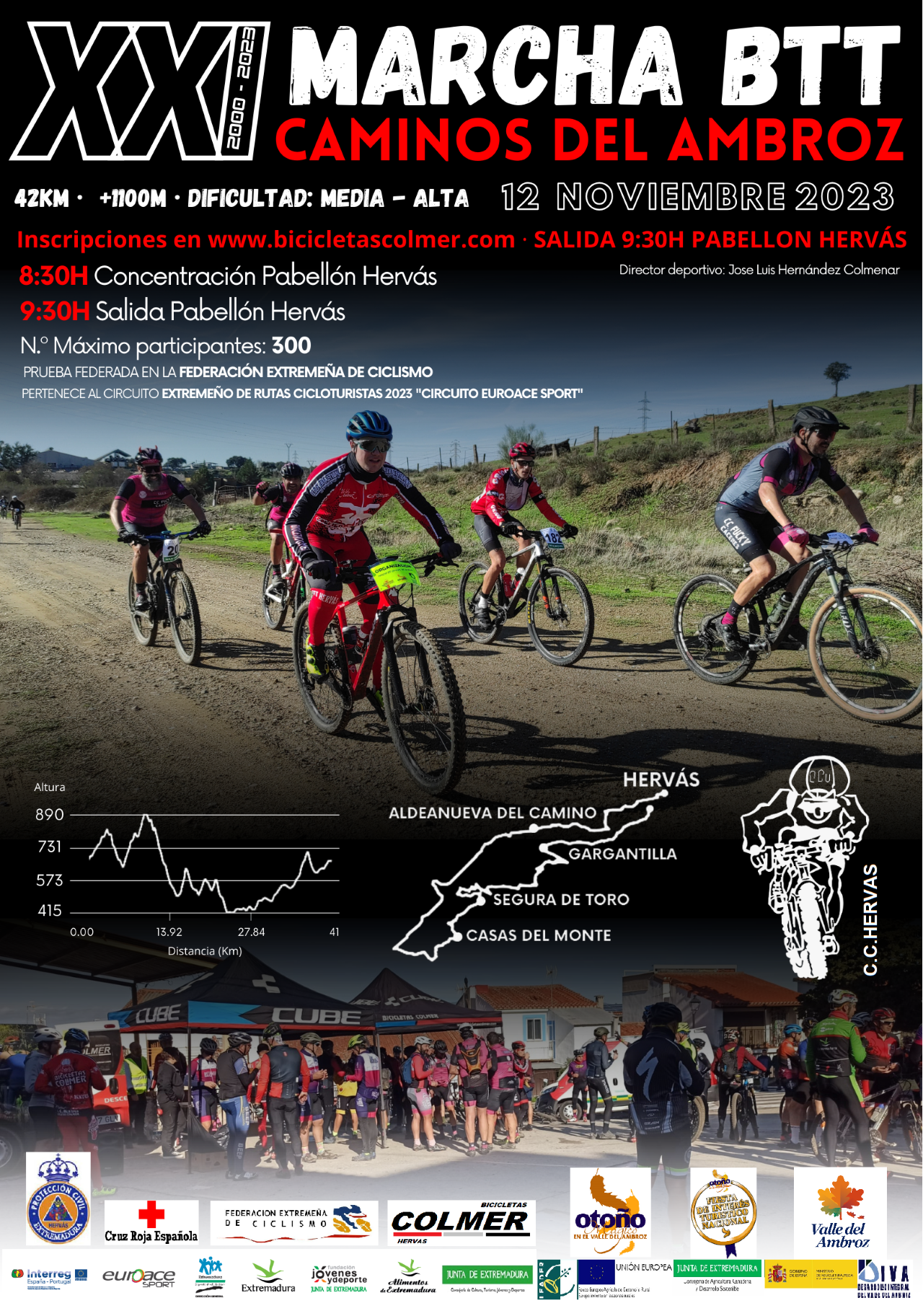 XX MARCHA BTT. Caminos del Ambroz