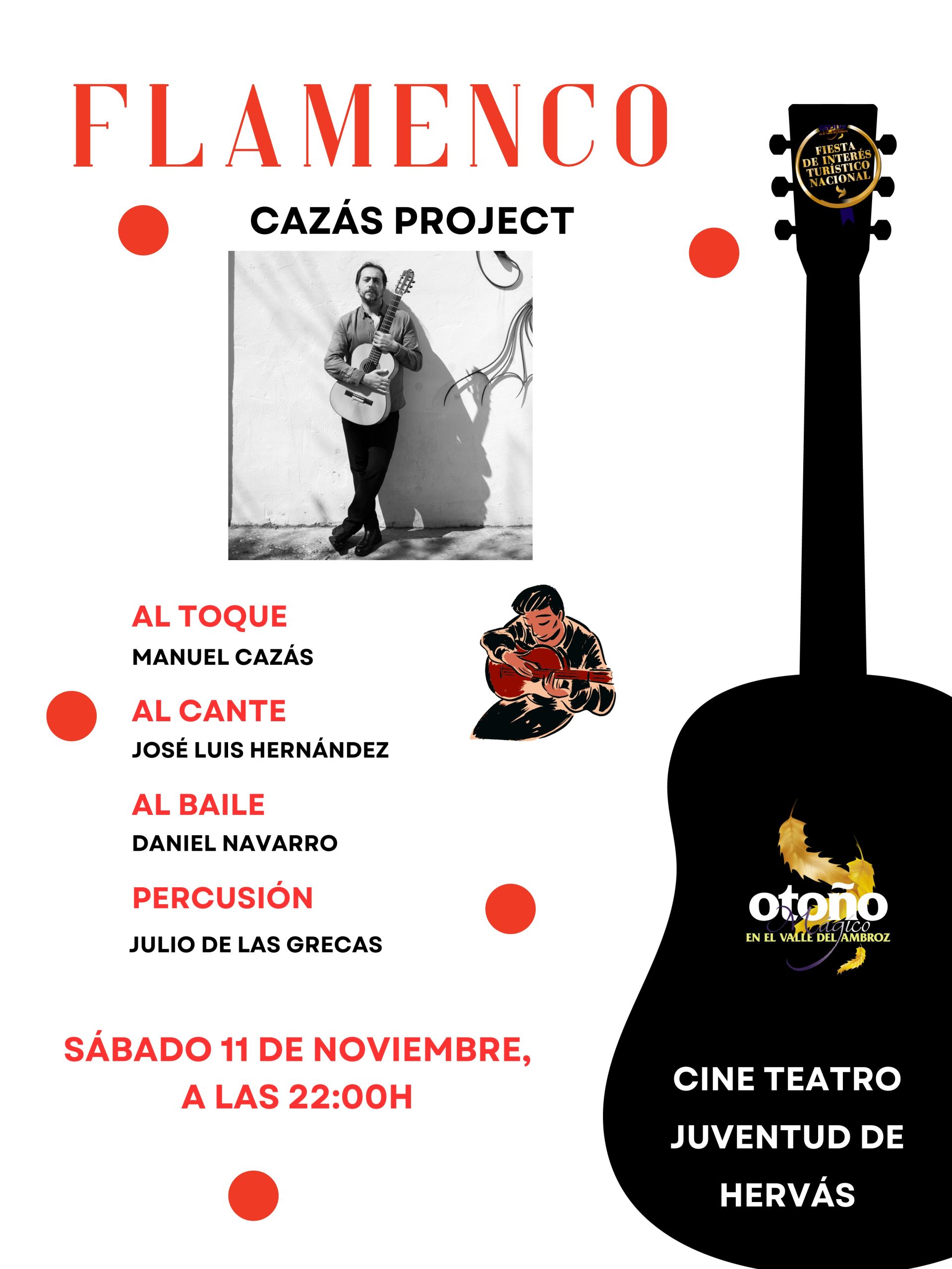 Flamenco, con Manuel Cazás, La Vava, El Pola y José 